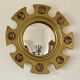 Mirror sun gilded wood 1960