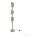 1970s three-light floor lamp