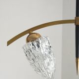 Suspension Spoutnik en laiton, années 1950