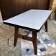 Modernist table "Reconstruction" from 1945 - 1955 by Renée Gabriel: furniture for disaster victims