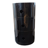 Glossy black componibili