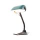 Art Deco Desk Lamp Notary Lamp Erpe Model 52 Bauhaus Green Enamel