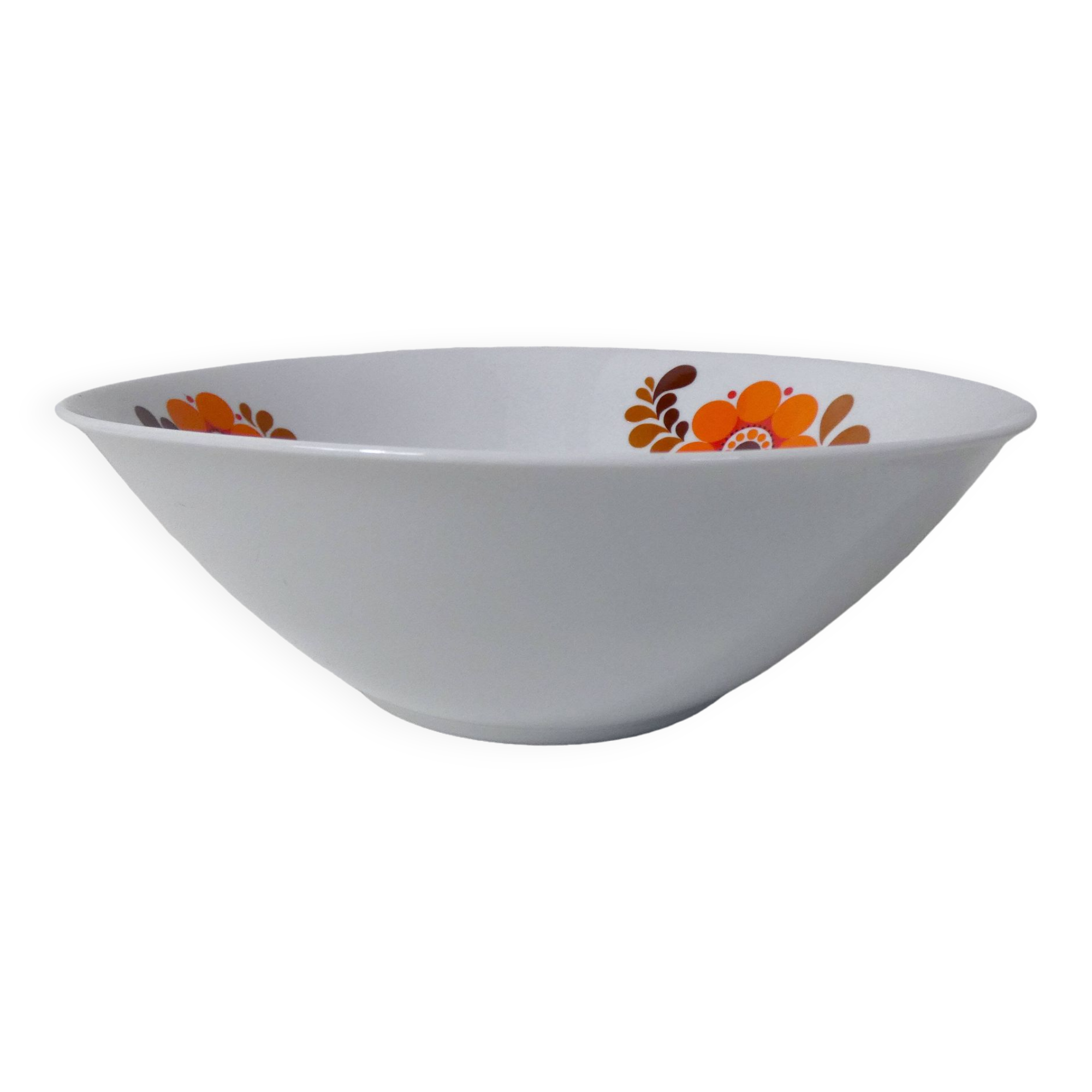 Vintage saxony porcelain salad bowl gdr colditz