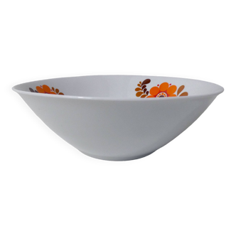 Vintage saxony porcelain salad bowl gdr colditz