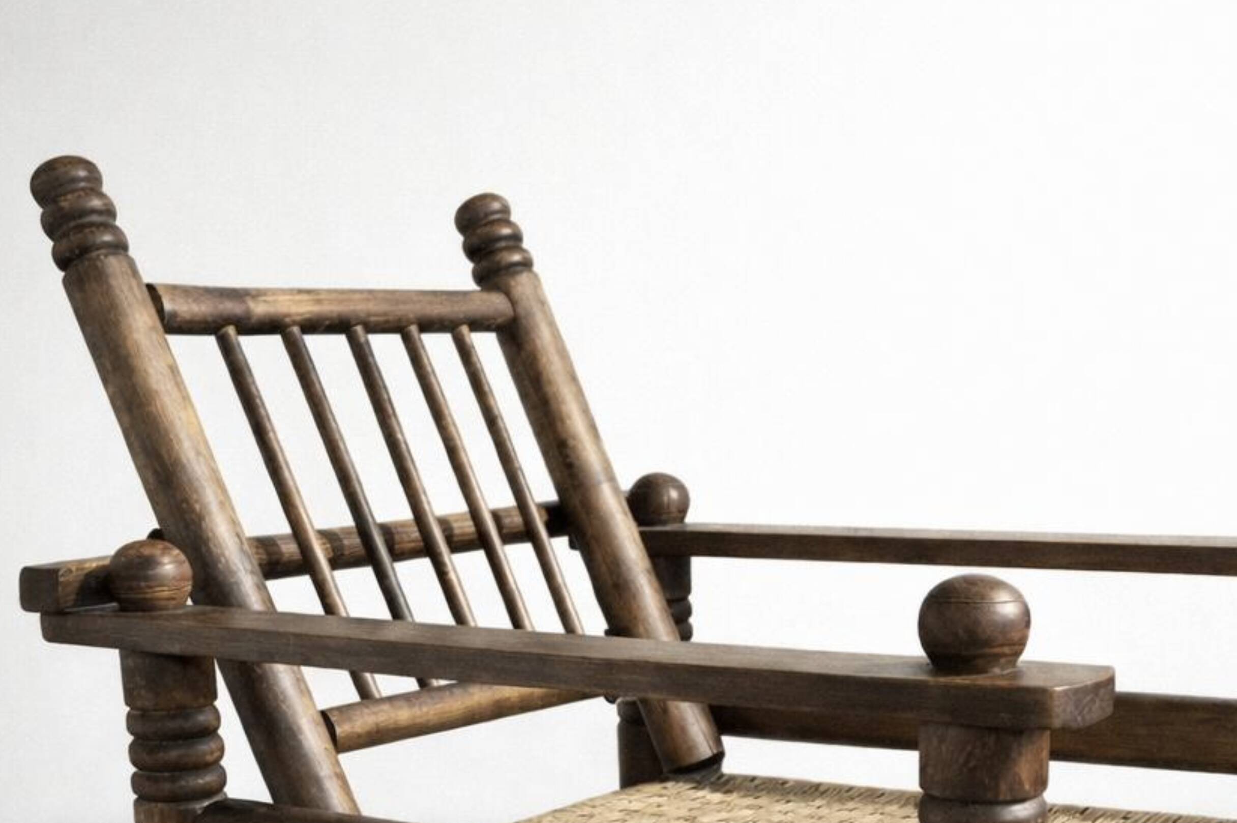 Charles Dudouyt Art Deco armchair 1940