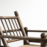 Charles Dudouyt Art Deco armchair 1940