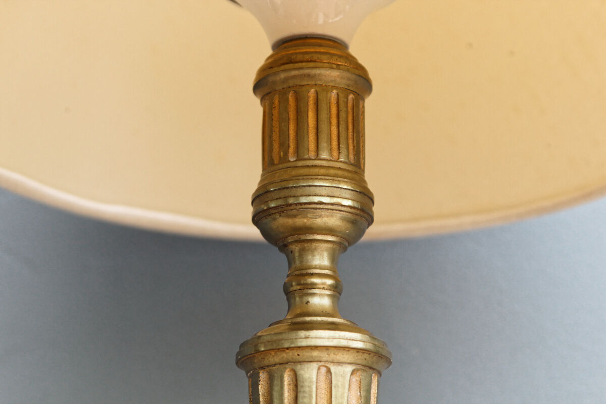 Bronze lamp, Louis XVI style