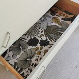 Commode vintage pieds compas
