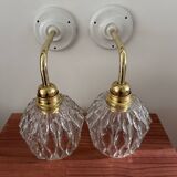 Pair of vintage wall lights
