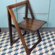 Vintage Italian folding chair