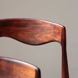Set of 4 Scandinavian rosewood chairs – Otto Møller style | Vintage