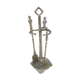 Bronze fireplace servant