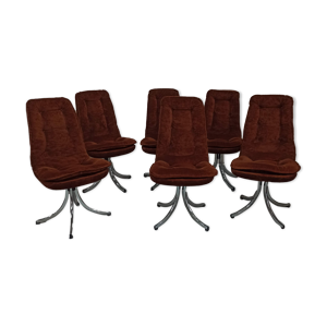 Set 6 chaises baquet