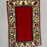 Old Turkish Oushak rug 124x80 cm vintage