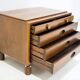 Walnut chest of drawers by Gianfranco Frattini for Bernini.