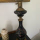 Large ceramic lamp from the Napoleon III period.