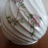 Théière chocolatière porcelaine Limoges Haviland - Sylvie roses - Tors