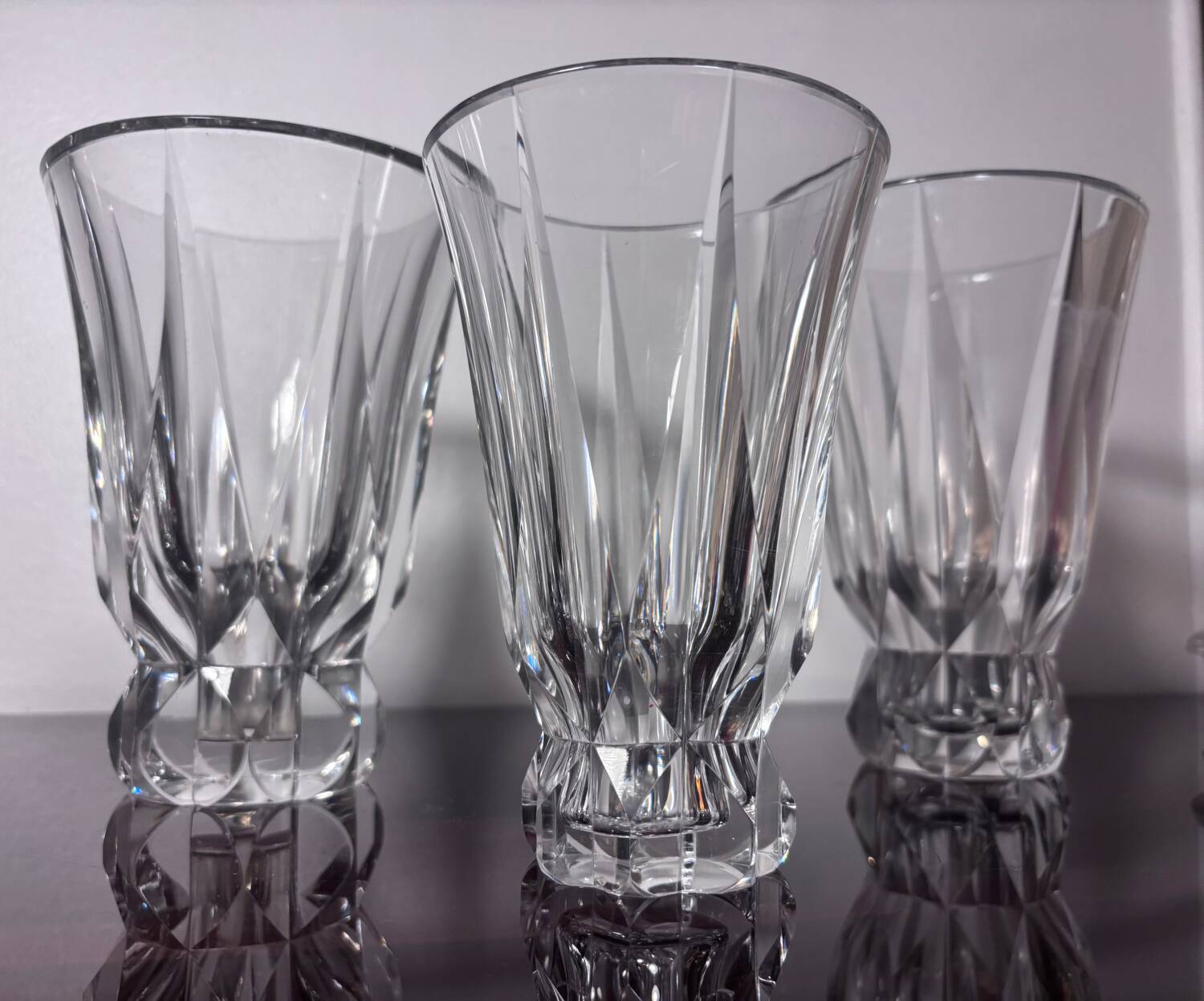 Collection of 5 Saint Louis Vases