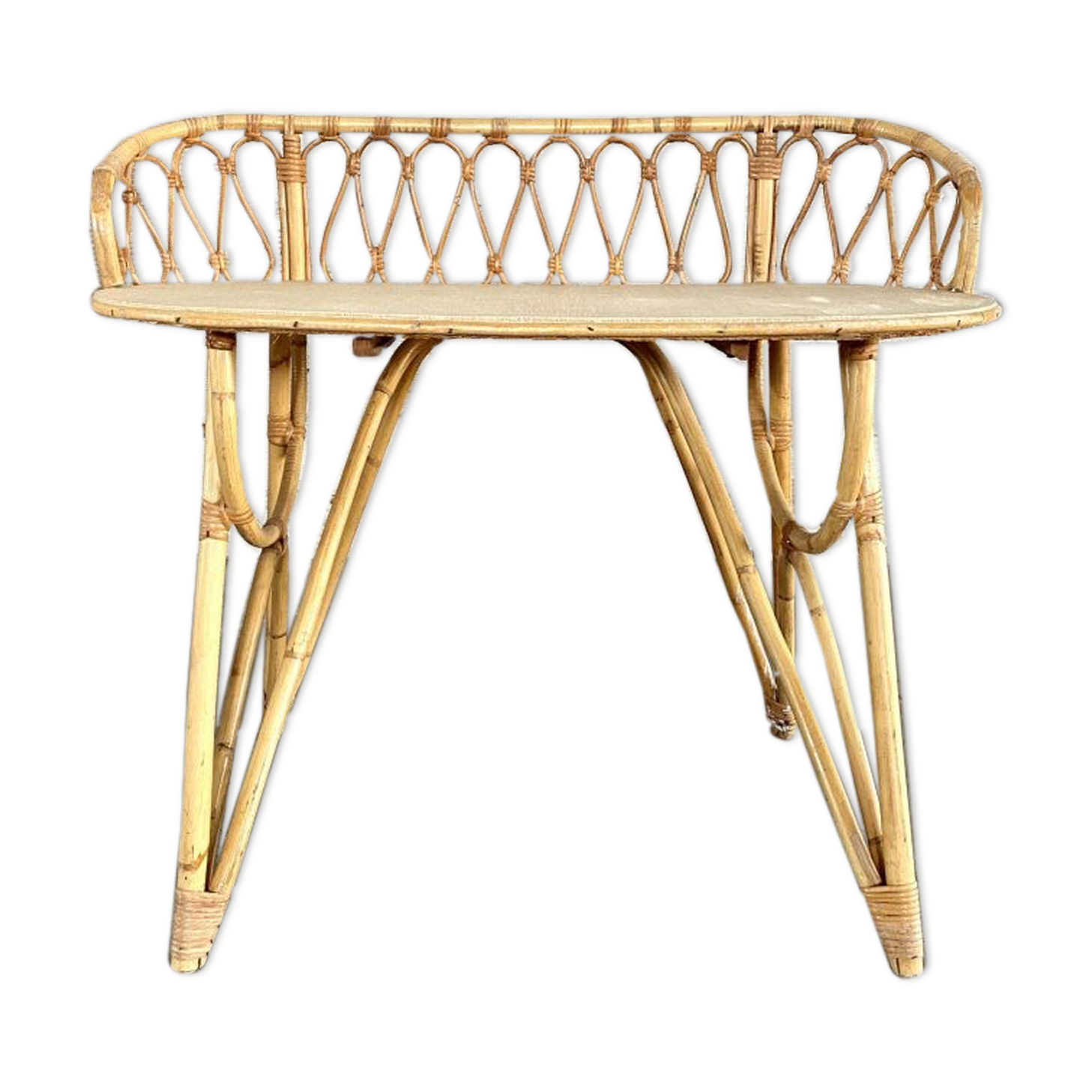 Bureau en rotin