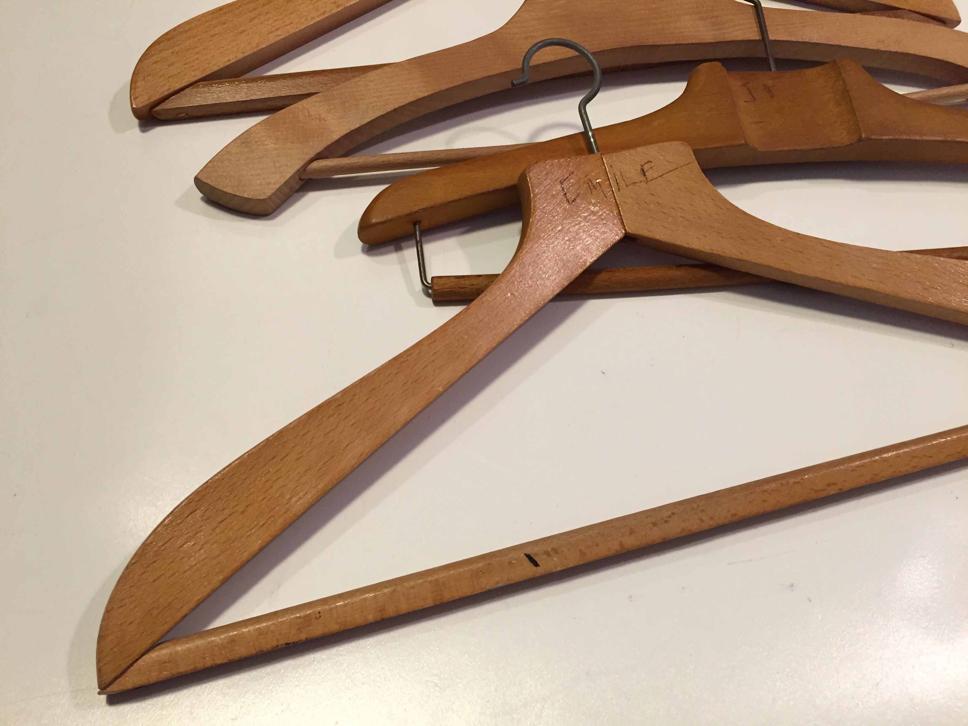 Set of 4 vintage emilie wooden circles – jf