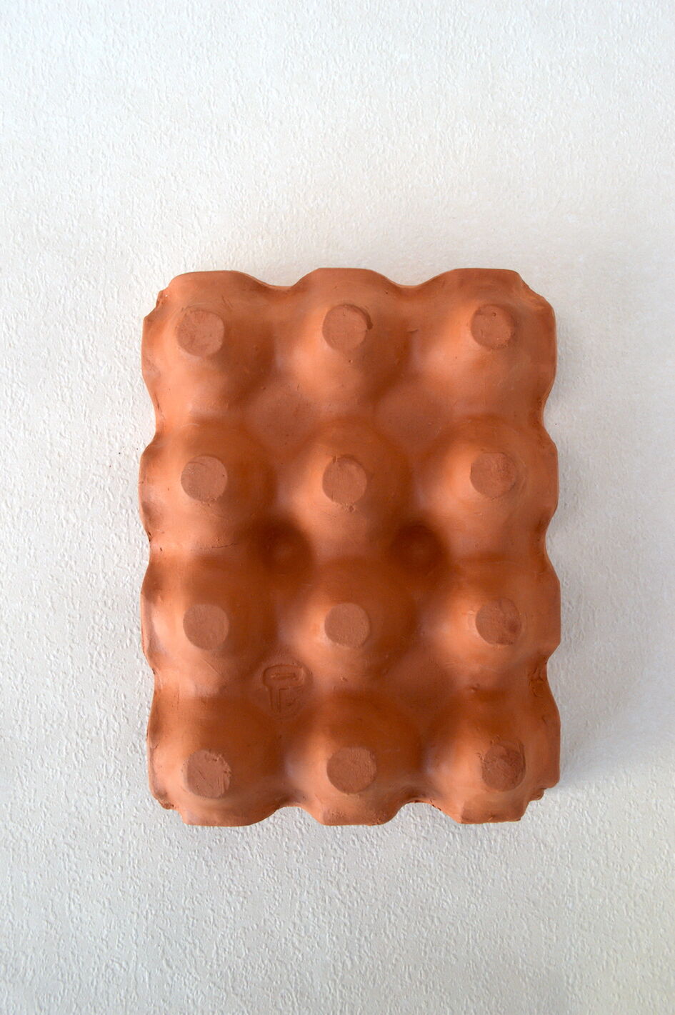 Terracotta clay egg tray