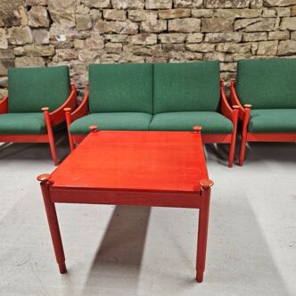 Vintage living room set 1970" in the Vico Magistretti style