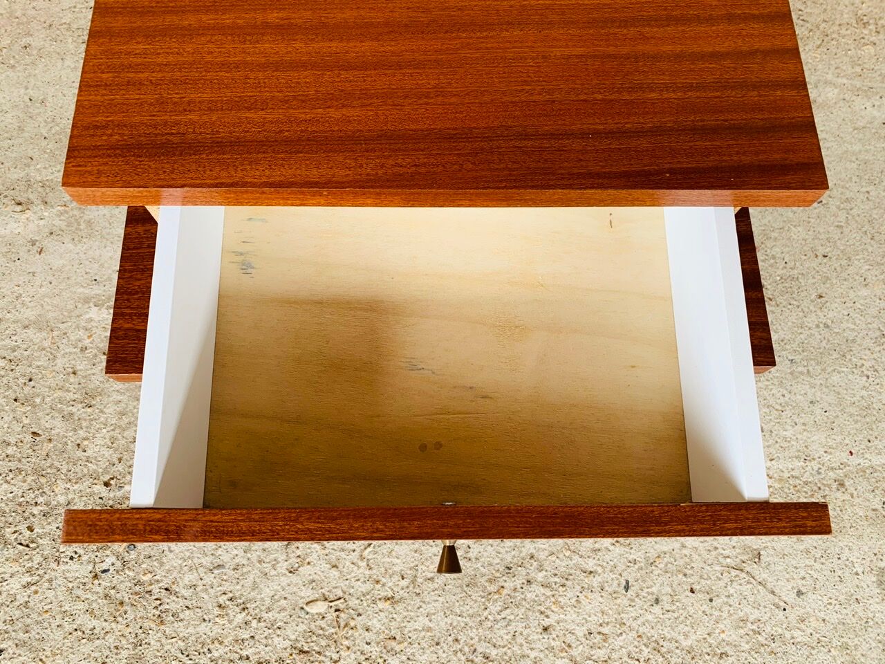 Vintage bedside Scandinavian style 60s