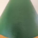 Turquoise and brass table lamp