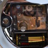 Tokyo Tokei 4 jewels vintage space age japan clock 1970 tulip foot