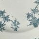 Iron Earth dishes thistle 29 and 32cm L.G Righi blue ink
