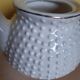 Teapot egoist 70's ceramic