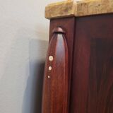 Art Deco dresser, siguiendo JE Ruhlmann, wood and colors, 40's - France