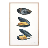 "Charlie, Alba & Simone", molds, art print 21/29.7 cm