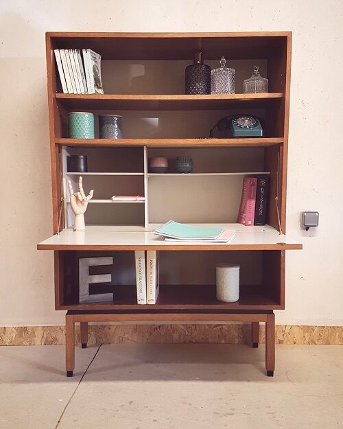 Secretary vintage wooden