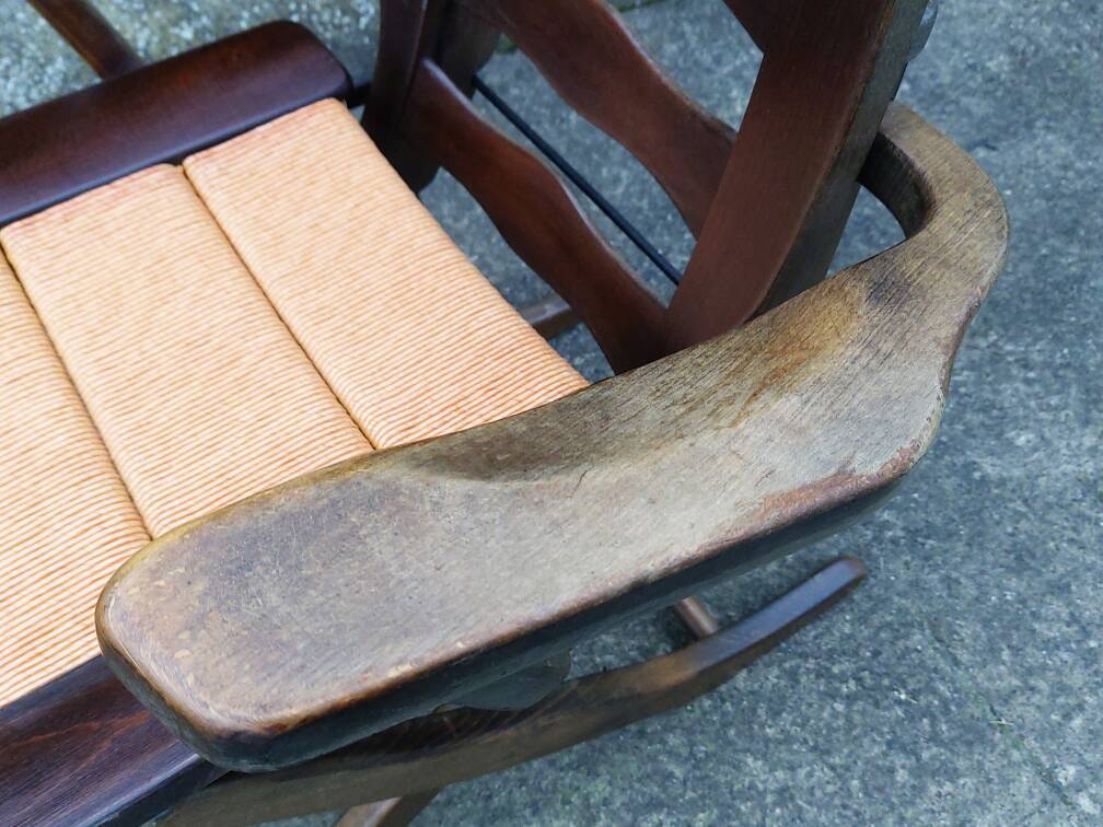 Pair of vintage TRICONFORT France deckchairs and relax chairs