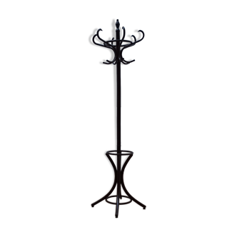 Vintage wooden coat rack