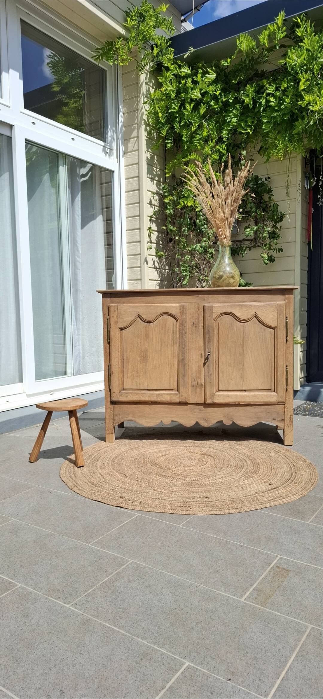 Renovated oak sideboard