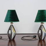 Table lamp from the “Burgundy” series, designed by Holm Sorensen, Soholm.