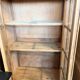 Oak display cabinet