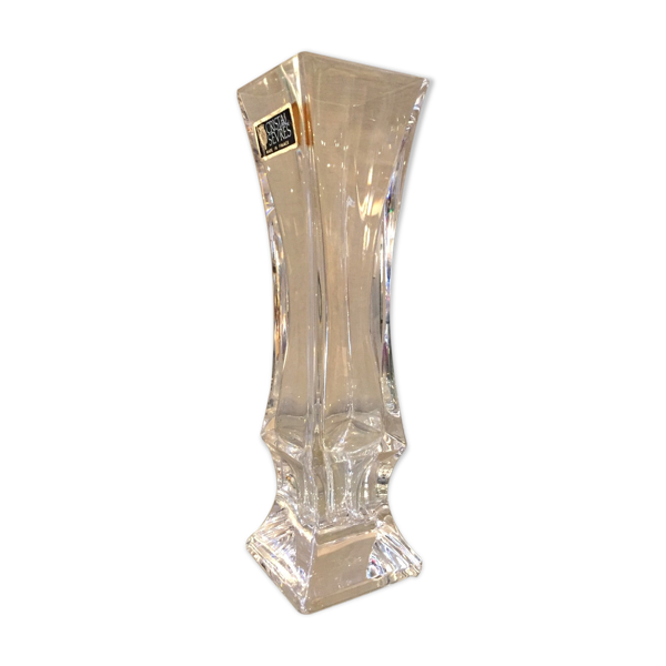 Vase soliflore en cristal de Sevres