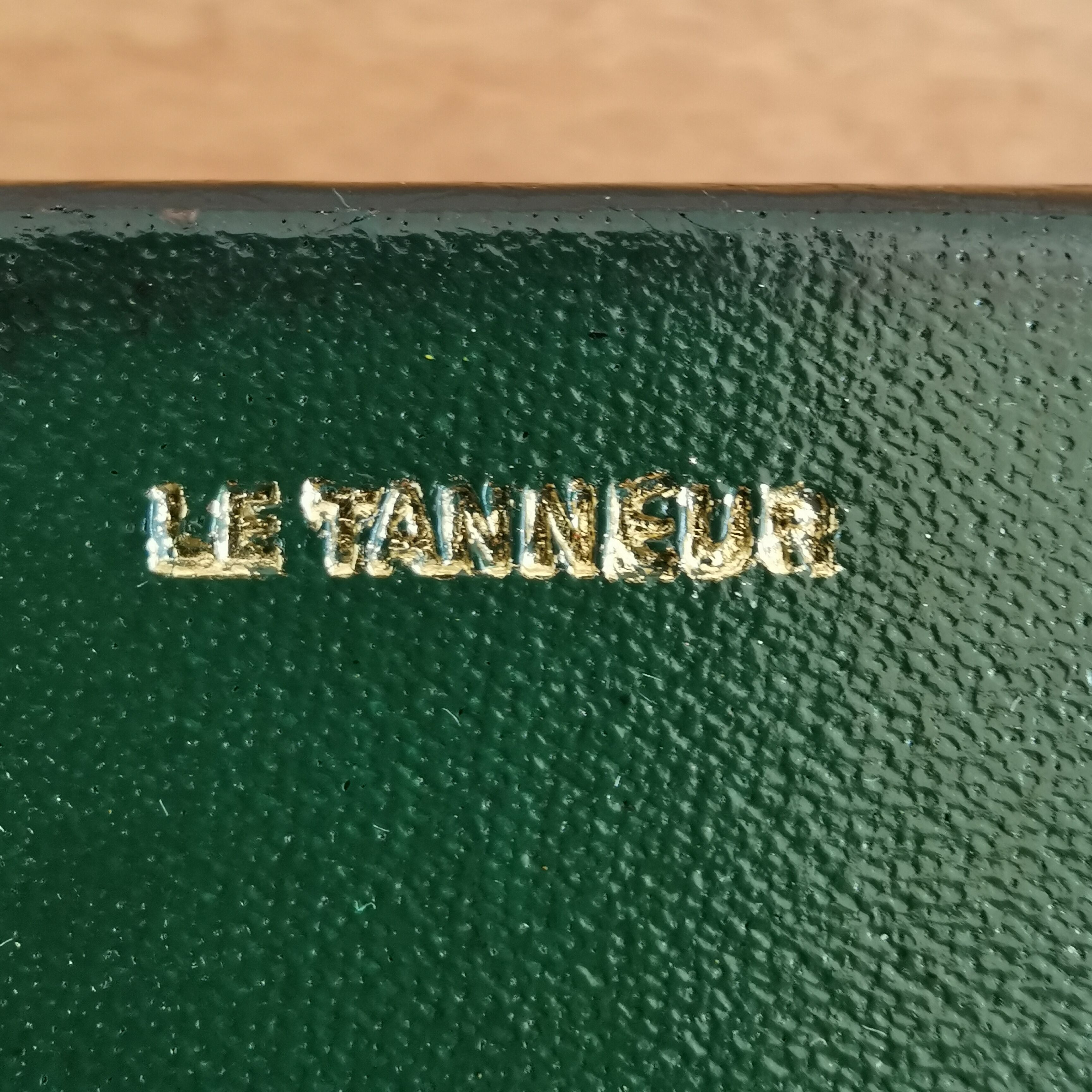 Leather box for playing cards and other games