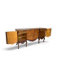 Walnut buffet, antique Italian, 1930s.