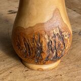 Ikebana wooden vase