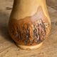 Ikebana wooden vase