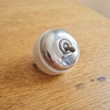 Chrome switch & porcelain Legrand