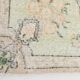 Soft Peach Muted Wool Vintage Rug For Home Decor, 184x292 Cm