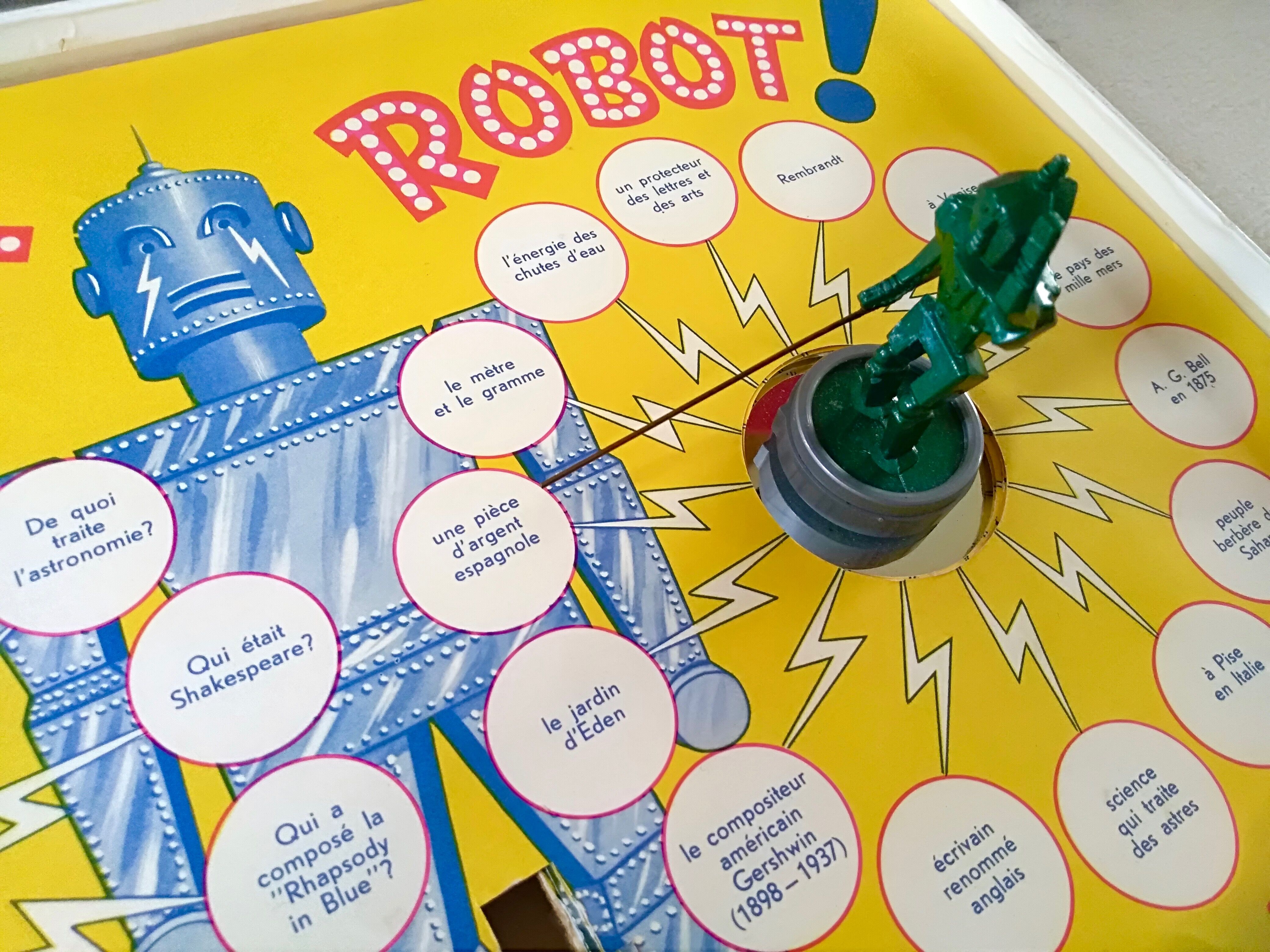 educational games "Robot" 1955
