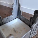 Art Deco umbrella stand from the 1930s, cast iron.