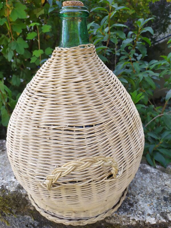 Dame Jeanne rotin 15 litres