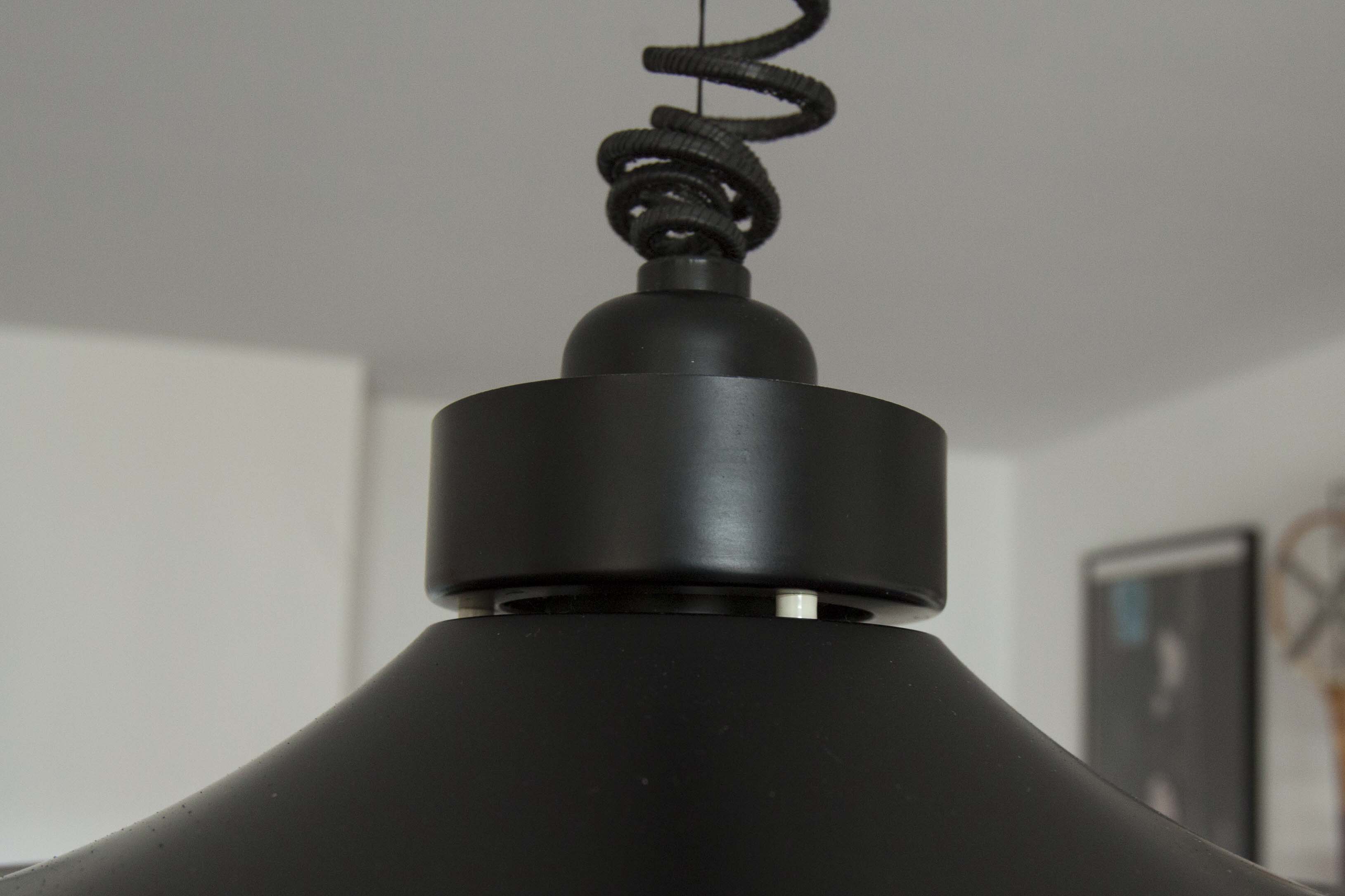 Suspension Danish 1960 black and white